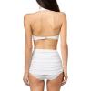 Norma Kamali Womens Bill Bra + Bill Bottom(Snow White)