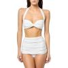 Norma Kamali Womens Bill Bra + Bill Bottom(Snow White)