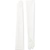 Norma Kamali womens Long Gloves(Snow White)