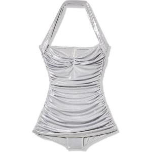 Norma Kamali Womens Bill Mio(Silver)