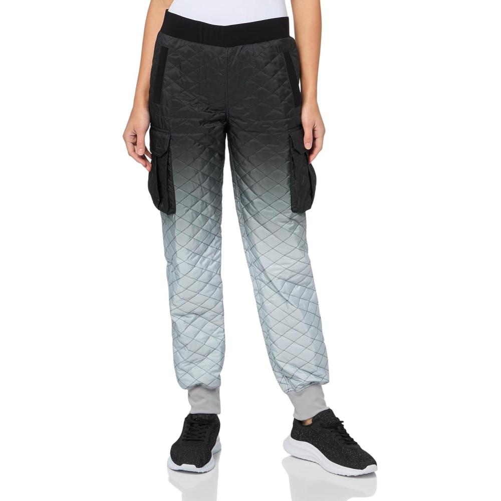 image:imageNorma Kamali Womens Cargo Jog PantBlackGrey Ombre