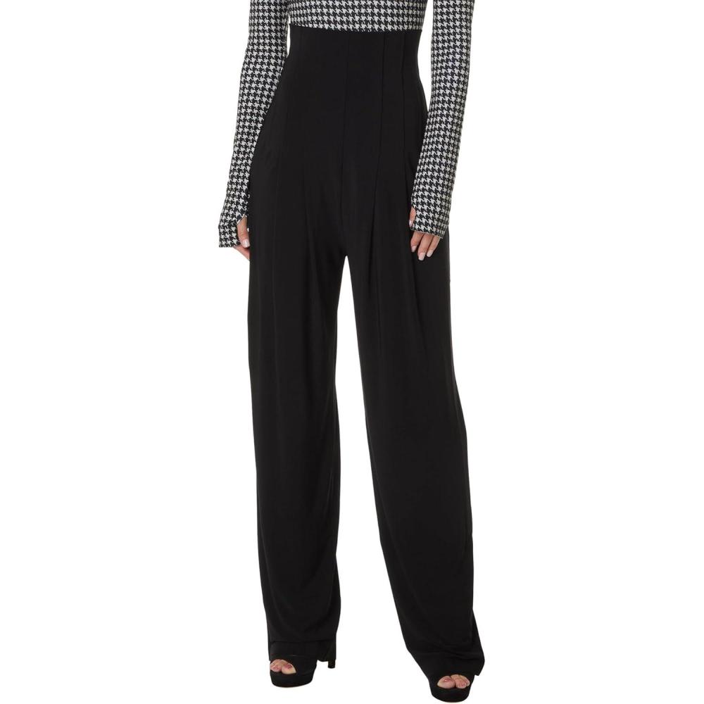 image:imageNorma Kamali Womens High Waist Tailored Pleat PantBlack