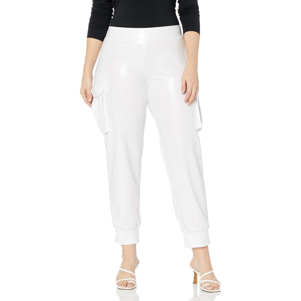 image:imageNorma Kamali Womens PantWhite Foil