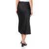 Norma Kamali Women’s Bias Obie Skirt to Midcalf(Black)