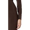Norma Kamali Women’s Boot Pant(Chocolate)