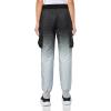 Norma Kamali Women’s Cargo Jog Pant(Black/Grey Ombre)