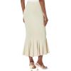 Norma Kamali Women’s Fishtail Skirt to Midcalf(Mist)