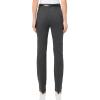 Norma Kamali Women’s High Waist Boot Leg Jean(Dark Heather Grey)