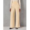 Norma Kamali Women’s High Waist Pleat Pants(Sand)