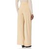 Norma Kamali Women’s High Waist Pleat Pants(Sand)