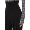 Norma Kamali Womens High Waist Tailored Pleat Pant(Black)
