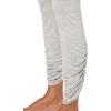 Norma Kamali Women’s Lazy Legging(Light Grey)