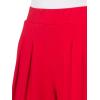 Norma Kamali Women’s Low Rise Pleated Trouser(Tiger Red)