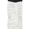 Norma Kamali Women’s Shirred Mini Skirt(Pearl)