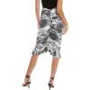 Norma Kamali Women’s Shirred Ruffle Skirt(Odonata)