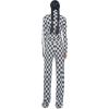 Norma Kamali Women’s Side Stripe Boyfriend Sweatpant(Blk Buff Chk/Off St)