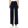 Norma Kamali Women’s Straight Leg Pant (24)(Midnight)