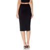Norma Kamali Women’s Straight Skirt(Black)