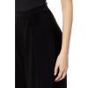 Norma Kamali Womens Tapered Pleated Trouser(Black)