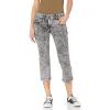 Norma Kamali Women’s Capri(Black Acid Wash)