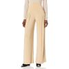Norma Kamali Women’s High Waist Pleat Pants(Sand)
