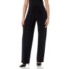 Norma Kamali Womens Low Rise Pleated Trouser(Black)