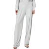 Norma Kamali Women’s Low Rise Pleated Trouser(Dove)
