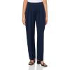 Norma Kamali Women’s Low Rise Pleated Trouser(True Navy)