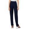 Norma Kamali Womens Low Rise Pleated Trouser(True Navy)