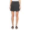 Norma Kamali Women’s Pleated Mini Skirt (24)(Dark Heather Grey)