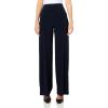 Norma Kamali Women’s Straight Leg Pant (24)(Midnight)
