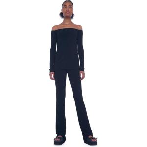 Norma Kamali Women’s Boot Pant, Black, XL