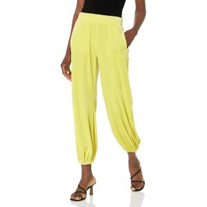 Norma Kamali Women’s Boyfriend Puff Jog Pant(Spring Green)