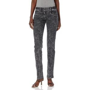 Norma Kamali Women’s Boyfriend(Black Acid Wash)