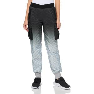 Norma Kamali Women’s Cargo Jog Pant(Black/Grey Ombre)