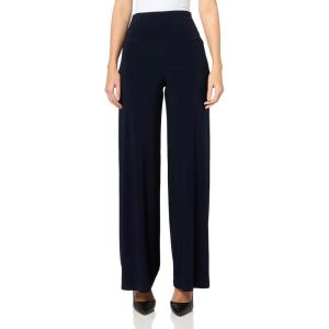 Norma Kamali Women’s Straight Leg Pant (24)(Midnight)