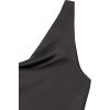 Norma Kamali Women’s Drop Shoulder Maria Top(Black)