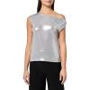 Norma Kamali Women’s Drop Shoulder Top(Silver)