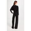 Norma Kamali Women’s Dolman Wrap Jumpsuit(Black)