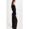 Norma Kamali Women’s Dolman Wrap Jumpsuit(Black)