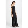 Norma Kamali Women’s Drop Shoulder Jumpsuit(Black)