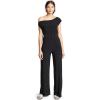 Norma Kamali Women’s Drop Shoulder Jumpsuit(Black)