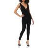 Norma Kamali womens Tara Catsuit(Black)