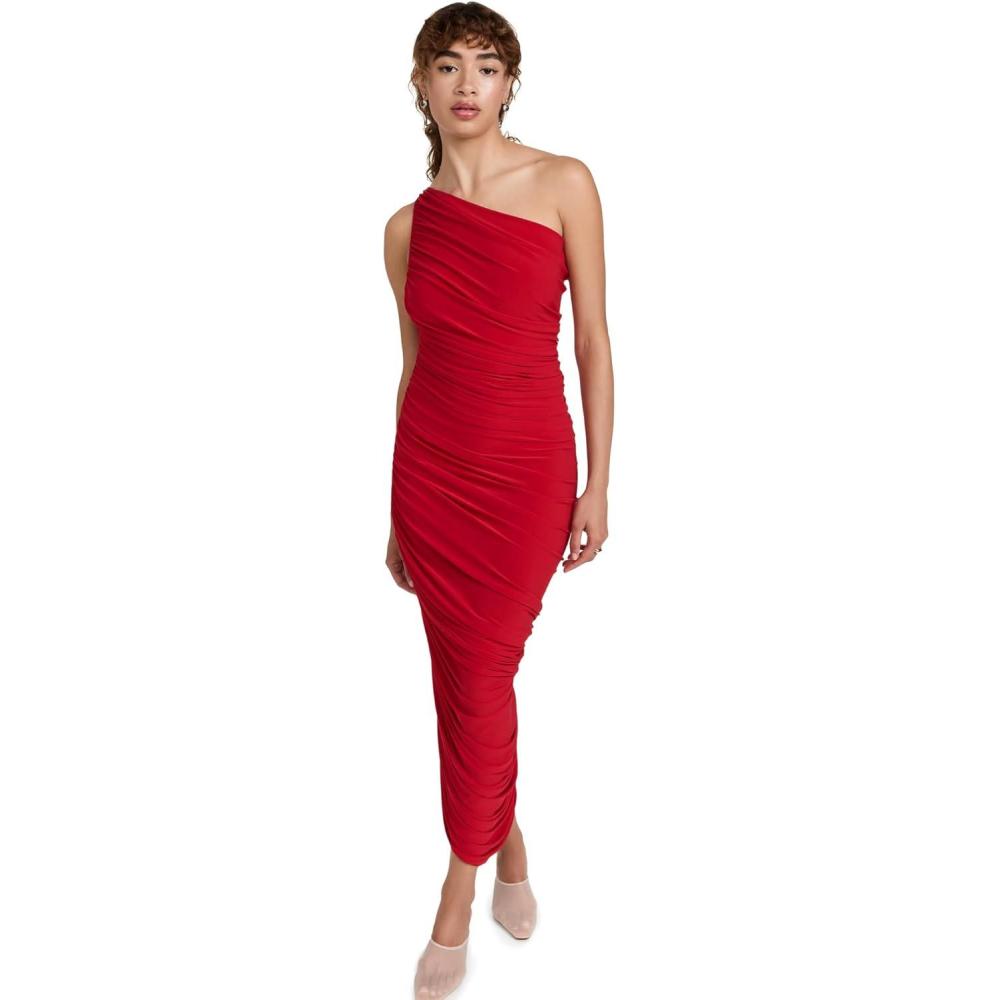image:imageNorma Kamali Womens Diana GownTiger Red