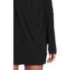 Norma Kamali Women’s Dolman Wrap Mini Dress(Black)