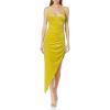 Norma Kamali Women’s Cayla Side Drape Gown(Buttermilk)