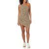 Norma Kamali Women’s Pickleball Diana Mini Dress(Bb Leopard)