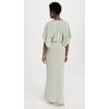 Norma Kamali Women’s Obie Gown(Dried Sage)