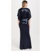 Norma Kamali Women’s Obie Gown(True Navy)