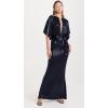 Norma Kamali Women’s Obie Gown(True Navy)